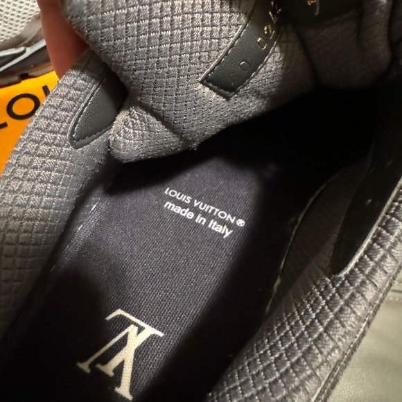 Louis Vuitton triple grey tactic runners, size 9. - Picture 2 of 4